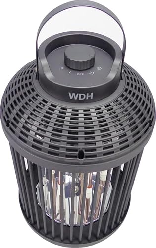 Aktobis Heizlaterne Standheizstrahler WDH-12HL - mit zwei Heizstufen (600/1.200 Watt) und eine 180° Rotationsfunktion ausgestattet – Bild 2