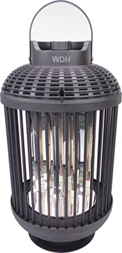 Aktobis Heizlaterne Standheizstrahler WDH-12HL - mit zwei Heizstufen (600/1.200 Watt) und eine 180° Rotationsfunktion ausgestattet – Bild 4
