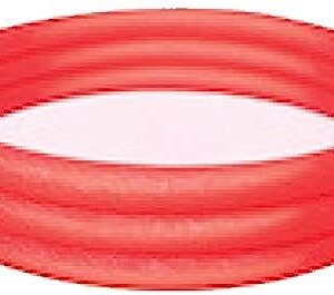 Bestway Planschbecken Kinderpool Pool 3-Ring Embossing (152 x 152 x 30 cm (Rot))
