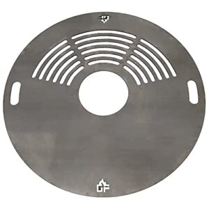 Alternative view of Grillpeter Feuerplatte D 80 cm Grillplatte für Feuertonne Planchaplatte Stahl 6 mm