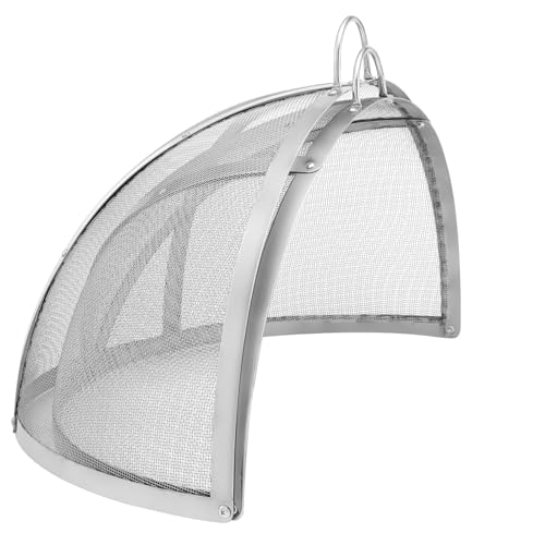 VEVOR Funkenfang für Feuerschalen Ø 1016 mm Feuerstellengitter Funkenschutz Edelstahl Funkenhaube 2-mm-Maschenlöcher Feuerschale Funkenschutzhaube Ideal für Feuerstellen Feuerschalen und Kaminen – Bild 10