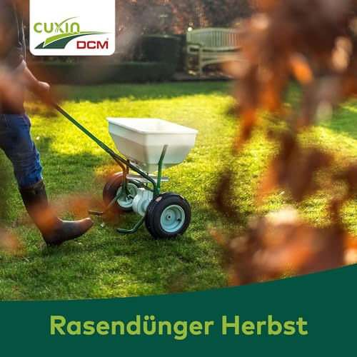 CUXIN DCM Rasendünger Herbst - Langzeit Rasendünger - Mit MINIGRAN® TECHNOLOGY - Frosthärte & Standfestigkeit - organisch-mineralischer Dünger - 18 kg – Bild 8
