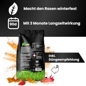 Alternative view of Greenyp Herbstrasendünger Langzeit (20kg / 600m²) I mit 90 Tage Langzeitwirkung extra Kalium I macht den Rasen Winterfest & Tiefgrün I Herbstdünger Rasen Rasendünger Herbst