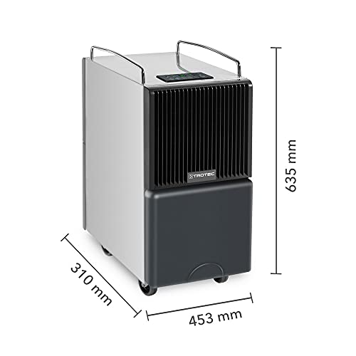 TROTEC Luftentfeuchter elektrisch TTK 122 E – Leistung 40 L/Tag – Fläche 120 m² / 300 m³ – mit Autoabschaltung – geeignet für große Räume, Keller und Garage – Bild 2