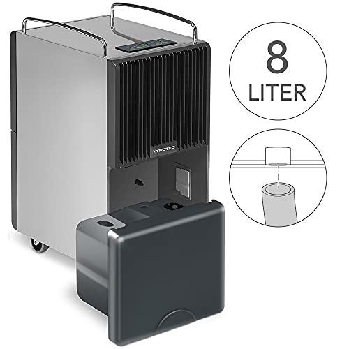 TROTEC Luftentfeuchter elektrisch TTK 122 E – Leistung 40 L/Tag – Fläche 120 m² / 300 m³ – mit Autoabschaltung – geeignet für große Räume, Keller und Garage – Bild 6