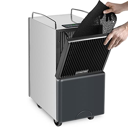 TROTEC Luftentfeuchter elektrisch TTK 122 E – Leistung 40 L/Tag – Fläche 120 m² / 300 m³ – mit Autoabschaltung – geeignet für große Räume, Keller und Garage – Bild 7
