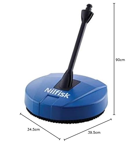Nilfisk Hochdruckreiniger C 110 Bar Schaumsprüher Kompakt-Flächenreiniger - Mini Pressure Washer Für Terrassen, Werkstätten und Autos (1400 W) – Bild 9