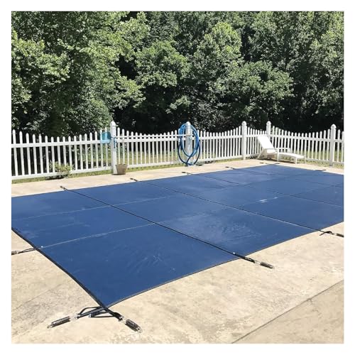 Sicherheitsabdeckung Für Einbaupools Rechteckige Pool-Sicherheitsabdeckungen Mit Guter Regendurchlässigkeit, Montagezubehör, Laubnetz-Abdeckungstuch Für Außenpools(Green,Dia 6m(20ft))
