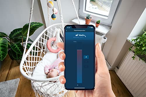 Bosch Smart Home Heizkörperthermostat II, smartes Thermostat mit App-Funktion, kompatibel mit Amazon Alexa, Apple HomeKit, Google Home – Bild 2