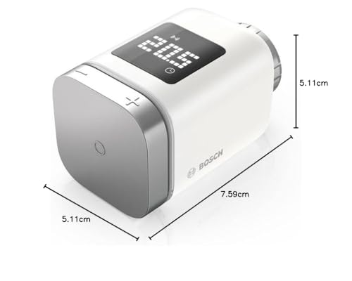 Bosch Smart Home Heizkörperthermostat II, smartes Thermostat mit App-Funktion, kompatibel mit Amazon Alexa, Apple HomeKit, Google Home – Bild 3