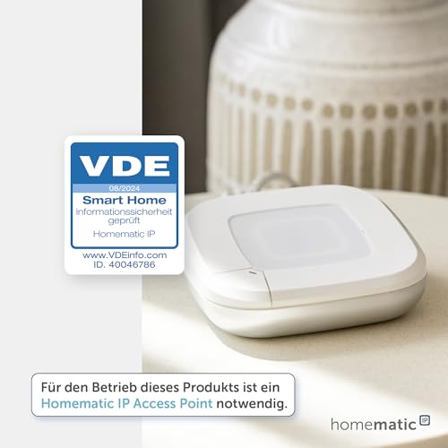 Homematic IP Smart Home Fußbodenheizungscontroller – 8 Kanäle, motorisch, Digitale Steuerung Fußbodenheizung mit oder ohne App, Energie sparen, 161656A0 – Bild 4