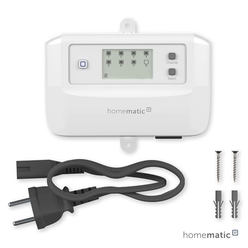 Homematic IP Smart Home Fußbodenheizungscontroller – 8 Kanäle, motorisch, Digitale Steuerung Fußbodenheizung mit oder ohne App, Energie sparen, 161656A0 – Bild 5