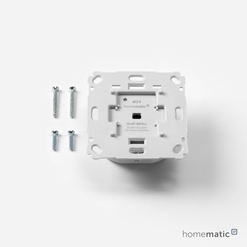 Homematic IP Smart Home Rollladenaktor für Markenschalter, digitale Steuerung für 1 Rollläden per App, Alexa & Google Assistant, elektrische Rolladen smart nachrüsten, 151322A0 – Bild 6
