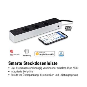 Alternative view of Eve Energy Strip – Smarte Dreifach-Steckdosenleiste, misst Stromverbrauch, Energiesparen, integrierte Zeitpläne, Fernzugriff, Keine Bridge nötig, Überspannungsschutz, Apple HomeKit