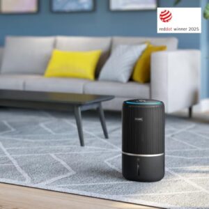 Alternative view of Philips 3400 Serie 2-in-1-Luftreiniger und -Luftbefeuchter, HEPA NanoProtect Aktivkohlefilter, hygienische Luftbefeuchtung mit 650ml/h, CADR 300m³/h für 78 m² (AC3421/13)