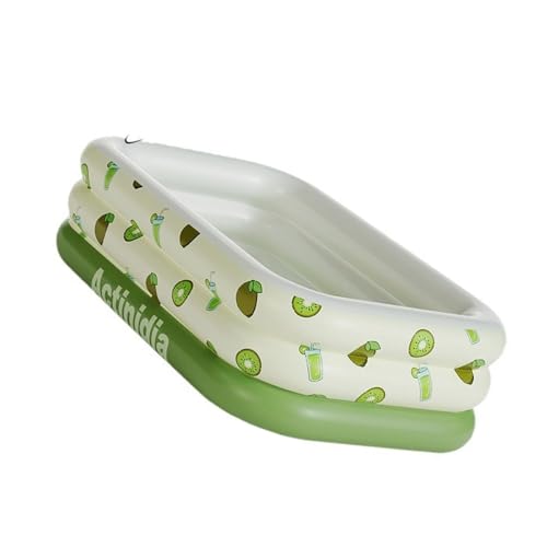 NPXUAMTJ Schnelles Aufblasbares Schwimmbad Cartoon Muster Verdicktes Outdoor Spiel PVC Bräunung Dauerhaft Schnell