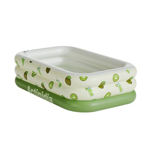 NPXUAMTJ Schnelles Aufblasbares Schwimmbad Cartoon Muster Verdicktes Outdoor Spiel PVC Bräunung Dauerhaft Schnell – Bild 8