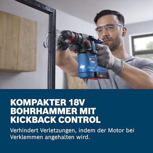 Bosch Professional 18V System Akku-Bohrhammer GBH 18V-18 (SDS plus) – Bild 4