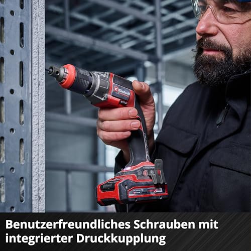 Einhell Professional Akku-Trockenbauschrauber TP-DY 18 Li BL Magazine Power X-Change (18 V, Brushless, Tiefenanschlag, inkl. Magazinaufsatz, 2x Bit, E-Case, ohne Akku) – Bild 8