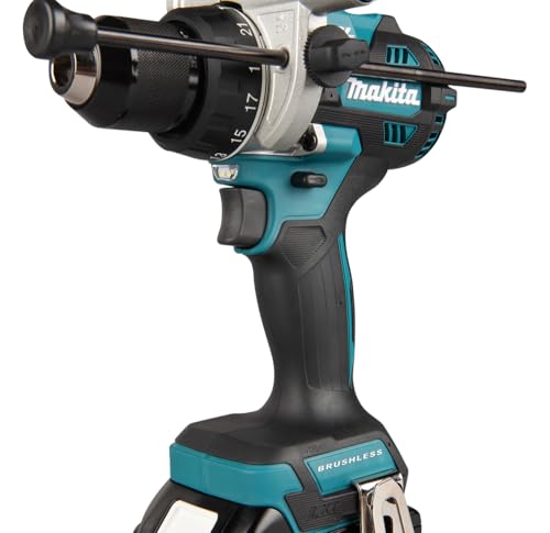 Makita Akku-Schlagbohrschrauber DHP492Z 18V - Bürstenloser Schlagbohrschrauber, 130 Nm Drehmoment, 2 Gänge, LED-Licht, ohne Akku & Ladegerät – Bild 10