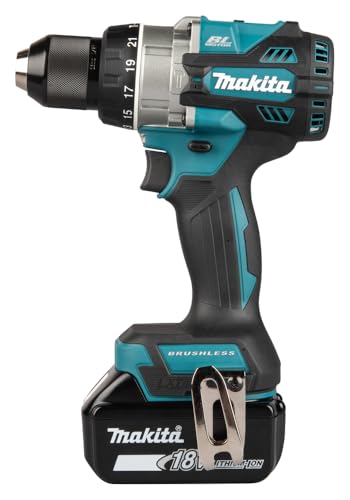 Makita Akku-Schlagbohrschrauber DHP492Z 18V - Bürstenloser Schlagbohrschrauber, 130 Nm Drehmoment, 2 Gänge, LED-Licht, ohne Akku & Ladegerät – Bild 5
