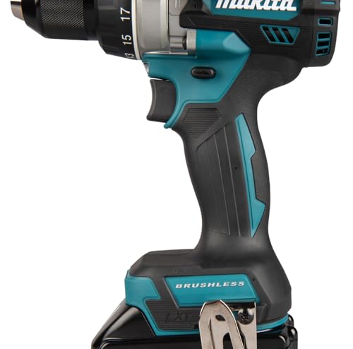 Makita Akku-Schlagbohrschrauber DHP492Z 18V - Bürstenloser Schlagbohrschrauber, 130 Nm Drehmoment, 2 Gänge, LED-Licht, ohne Akku & Ladegerät – Bild 6