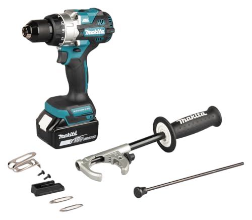 Makita Akku-Schlagbohrschrauber DHP492Z 18V - Bürstenloser Schlagbohrschrauber, 130 Nm Drehmoment, 2 Gänge, LED-Licht, ohne Akku & Ladegerät – Bild 7