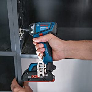 Alternative view of Bosch Professional 18V System Akku Schrauber GSR 18V-90 FC - FlexiClick System (inkl. 1x Gürtelclip, 1x Bithalter)