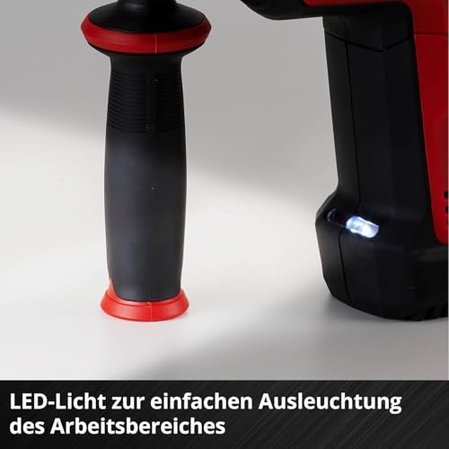 Einhell Professional Akku-Bohrhammer TP-HD 18/26 Li BL-Solo Power X-Change (18 V, Brushless, 2,6 J, SDS-plus, 26 mm Bohrleistung in Beton, 4 Funktionen, Koffer, ohne Akku) – Bild 11