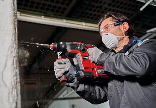 Einhell Professional Akku-Bohrhammer TP-HD 18/26 Li BL-Solo Power X-Change (18 V, Brushless, 2,6 J, SDS-plus, 26 mm Bohrleistung in Beton, 4 Funktionen, Koffer, ohne Akku) – Bild 2