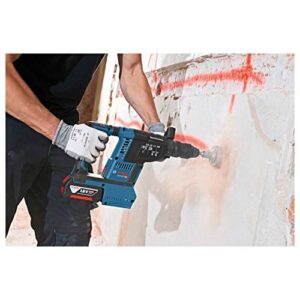 Alternative view of Bosch Professional 18V System Akku Bohrhammer GBH 18V-26 (SDS Plus, Bohr-Ø max: Beton/Stahl/Holz 26/13/30mm, inkl. Zusatzhandgriff, Tiefenanschlag 210mm, Maschinentuch, L-BOXX, ohne Akku/ Ladegerät)