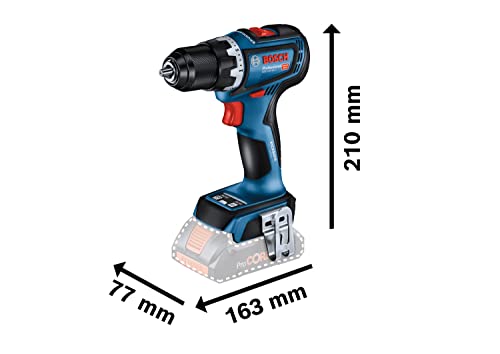 Bosch Professional 18V System Akku Bohrschrauber GSR 18V-90 C (inkl. 1/1-Einlage, L-BOXX, ohne Akku/ Ladegerät) – Bild 3