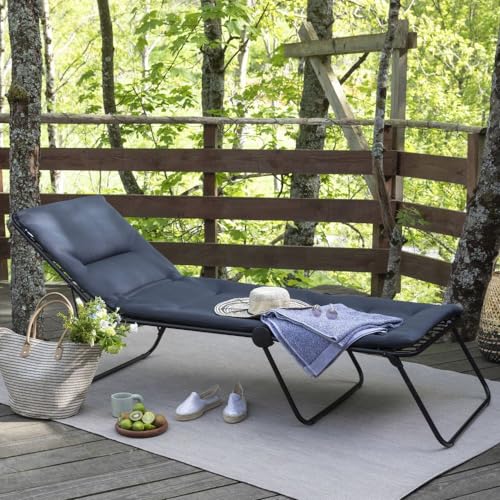 Lafuma Mobilier Siesta L Sonnenliege, Acier – Bild 2
