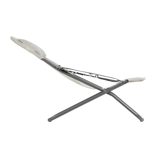 LAFUMA MOBILIER - Faltbare Mehrpositionen-Sonnenliege TRANSABED - Widerstandsfähiges Batyline-Gewebe - Sonnenliege für Terrasse, Pool und Garten - 3 Positionen, Höchster Komfort, Frankreich - Roggen – Bild 5