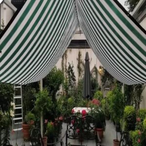 Alternative view of 95 % UV-Schutz, Sonnensegel, für Außenbereich, Terrasse, Garten, Gewächshaus, Pergola, Hundehütte, Sonnenschutz, Markise, Abdeckung, 1 x 8 m