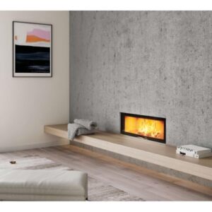 Alternative view of Austroflamm Kamineinsatz | 120x45 S 2.0 | Schwarz, Keramott | 13 kW