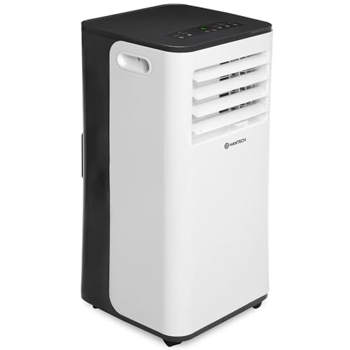 HANTECH Mobile Klimaanlage 9000 BTU |AC-A016-09KR2 | 3-in-1 Kühlgerät mit Ventilator & Entfeuchter | Effiziente Kühlung bis 33 m² | Inkl. Fernbedienung & Abluftschlauch – Bild 2