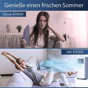Alternative view of KLIM K9000 | 3-in-1 mobile Klimaanlage NEU mit integrierter Entfeuchtungsfunktion, Ventilator und Kühlmodus Fernbedienung 9000 BTU tragbare Klimaanlage mobil 5 JAHRE SCHUTZ