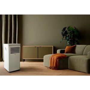 Alternative view of MEDION Smarte Mobile Klimaanlage mit Abluftschlauch P1002 (10000 BTU, mobil, inkl. Fensterabdichtung, bis 34m², 3in1 Kühlen Entfeuchten Ventilieren, App- und Sprachsteuerung, Schlafmodus, MD 37733)