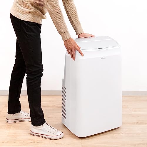 Cecotec Tragbare Klimaanlage mit Fernbedienung und Wärmepumpe ForceClima 12600Heating. 12000 BTU, LED-Display, 5 Modi, Entfeuchtungsfunktion, Abdeckung 28 m² – Bild 10