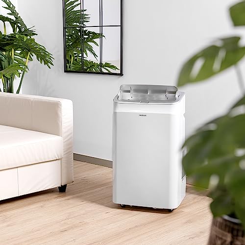 Cecotec Tragbare Klimaanlage mit Fernbedienung und Wärmepumpe ForceClima 12600Heating. 12000 BTU, LED-Display, 5 Modi, Entfeuchtungsfunktion, Abdeckung 28 m² – Bild 2