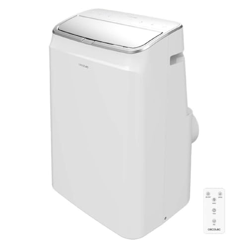 Cecotec Tragbare Klimaanlage mit Fernbedienung und Wärmepumpe ForceClima 12600Heating. 12000 BTU, LED-Display, 5 Modi, Entfeuchtungsfunktion, Abdeckung 28 m² – Bild 4