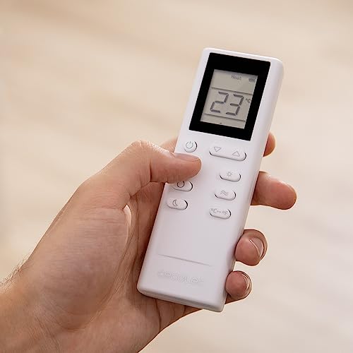 Cecotec Tragbare Klimaanlage mit Fernbedienung und Wärmepumpe ForceClima 12600Heating. 12000 BTU, LED-Display, 5 Modi, Entfeuchtungsfunktion, Abdeckung 28 m² – Bild 8