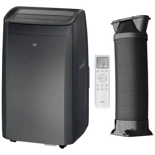TCL Mobile Klimaanlage 12000 BTU 35m² Raumgröße - Kühlen, Heizen, Entfeuchten, Ventilieren mit Laufrollen