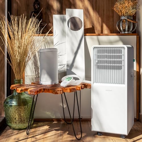 Cecotec - Mobile Klimageräte ForceClima 7150 Style, 7000 BTU, Abdeckungsbereich 20 m2, Fernbedienung, taktile Steuerung, LED -Bildschirm, 4 Modi, 2 Geschwindigkeiten, Timer – Bild 8