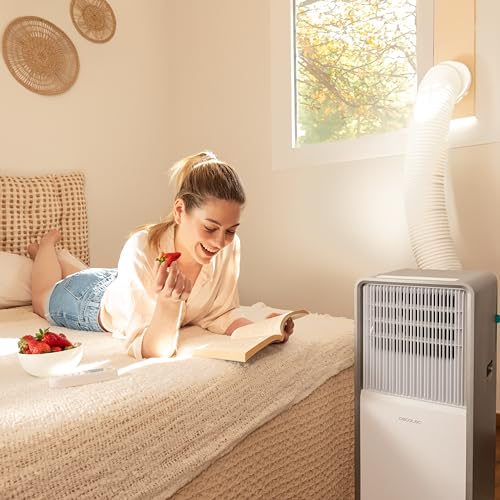 Cecotec - Mobile Klimageräte ForceClima 12850 Style Heating Connected, 12000 BTU, Abdeckung 28 m2, WiFi, Steuerung, Taktil, Wärmepumpe, Entfeuchtung, LED -Bildschirm, 5 Modi, Timer – Bild 11