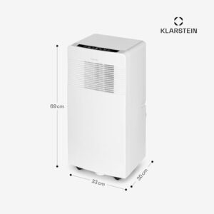 Alternative view of Klarstein Mobile Klimaanlage mit Abluftschlauch, 4-in-1 Klimagerät mit Ventilator, Luftentfeuchter & Nachtmodus, Kleine & Portable Klimaanlage für Wohnung & Büro, App-Steuerung, 7000 BTU