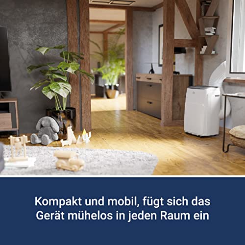 Suntec Wellness Mobiles Klimagerät Coolfixx 12000 BTU APP - Klimaanlage mobil und leise mit Smart App Steuerung – Entfeuchter für Räume bis 60 qm – Mobile Kühlung & Heizung für zuhause – 12.000 BTU – Bild 7