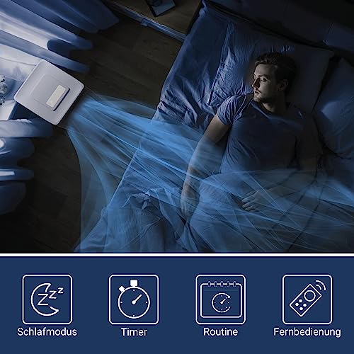 SUNTEC Mobiles Klimagerät Coolfixx 9000 BTU Design rosé App – Klimaanlage mobil und leise mit Smart App Steuerung – Entfeuchter für Räume bis 34 qm – Mobile Kühlung für zuhause – 9.000 BTU – Bild 2