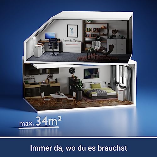 SUNTEC Mobiles Klimagerät Coolfixx 9000 BTU Design rosé App – Klimaanlage mobil und leise mit Smart App Steuerung – Entfeuchter für Räume bis 34 qm – Mobile Kühlung für zuhause – 9.000 BTU – Bild 5